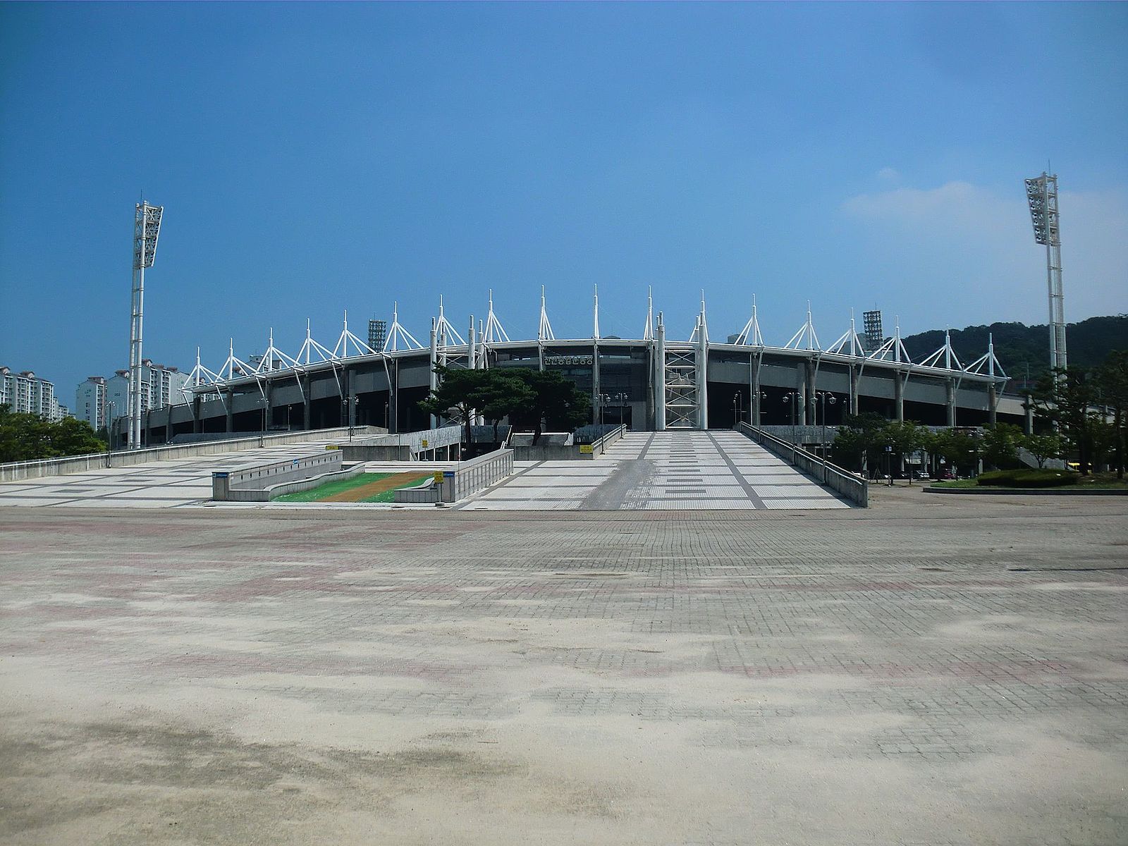 Стадион оц2. Cheonan Oryong Stadium. Cheonan.