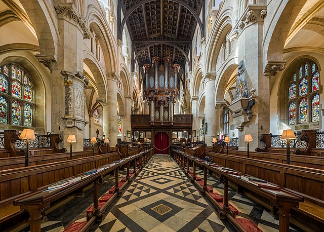 Christ Church Cathedral, towards the choir stalls and organ