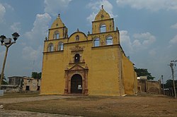 Oxkutzcab, Yucatan, Mexico.jpg de Kilisesi