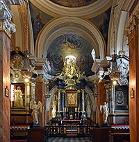 Kirche der Heiligen Dreifaltigkeit, Kapelle des Rosenkranzes, Stolarska Straße 12, Altstadt, Krakau, Polen.jpg