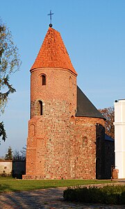 Miniatura Rotunda św. Prokopa w Strzelnie