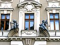 Sculptures Over Cieszyn Court Entrance