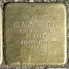 Clara Stern - Brahmsallee 80 (Hamburg-Harvestehude).Stolperstein.nnw.jpg