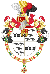 Coat of Arms of Andrés Pastrana (Order of Isabella the Catholic)