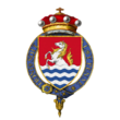 Escudo de armas de Humphrey Trevelyan, Baron Trevelyan, KG, GCMG, CIE, OBE.png