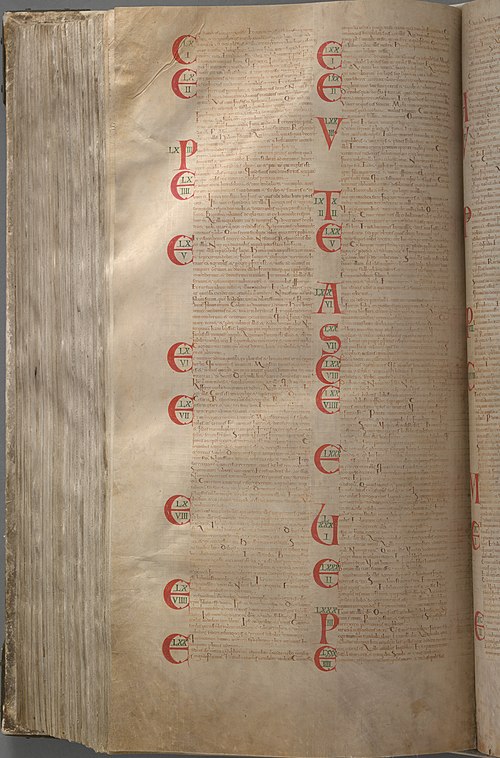 The Latin text of Mark 11:10–14:32 in Codex Gigas (13th century)