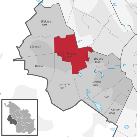 Cologne Lindenthal Müngersdorf