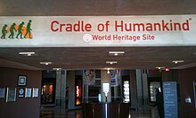 Cradle of humankind exhibit Cradle of Humankind.jpg