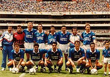 Cruz Azul's 1993-94 season squad. Cruz azul.jpg