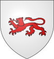 Armes des d'Eschelles (Maine) : d'argent, au lion passant de gueules.