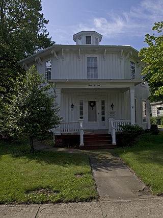 <span class="mw-page-title-main">David Cummins Octagon House</span> Historic house in Ohio, United States