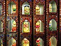 Decoration rituals and Durga idol 2017 Saptami Behala area Durga Puja 15