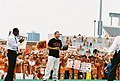 Desmond Howard and Lance Armstrong at College Gameday in Austin