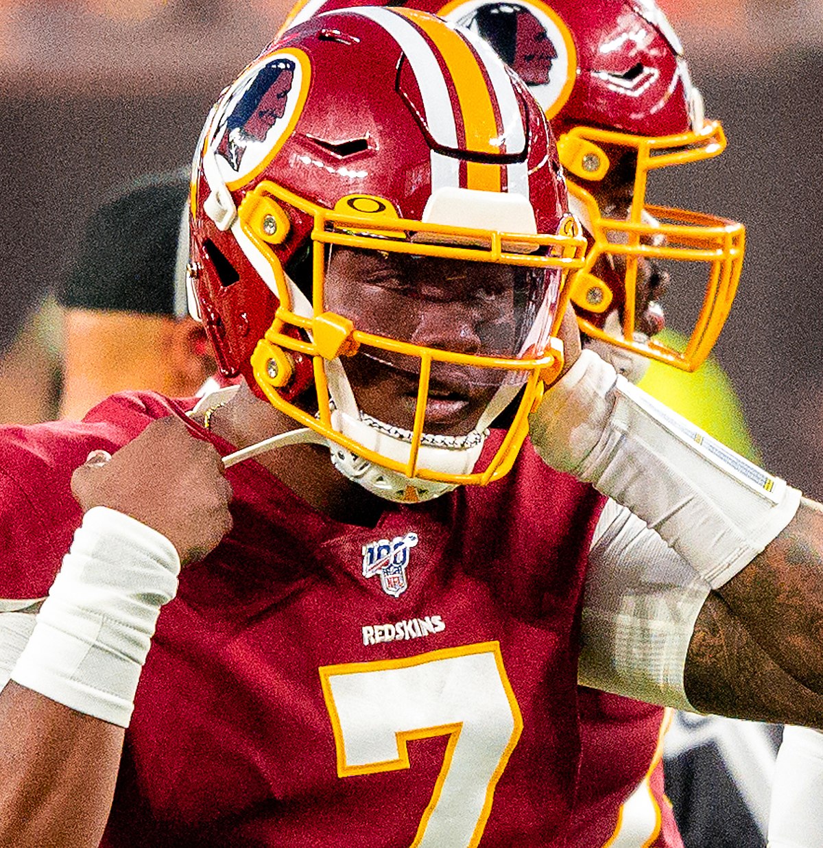 dwayne haskins redskins jersey number