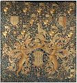 « Гербовий килим барона Джона Дінхема », 1497 р.,Музей мистецтва Метрополітен, Сполучені Штати