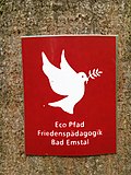 Миниатюра для Файл:Eco Pfad Friedenspädagogik Bad Emstal.JPG
