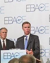 CEO Ed Bolen at EBACE 2018 Ed Bolen, Media luncheon, EBACE 2018, Le Grand-Saconnex (BL7C0474).jpg