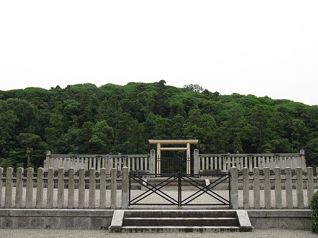Memorial Shinto shrine and mausoleum honoring Emperor Ōjin.