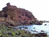 Monumento natural, símbolo de la Playa de El Burrero