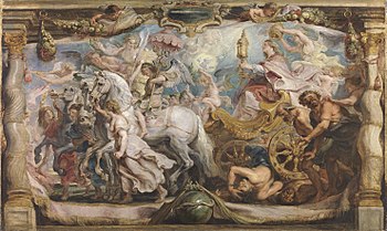 The Triumph of the Church (c. 1625) by Rubens El triunfo de la Iglesia, de Rubens.jpg