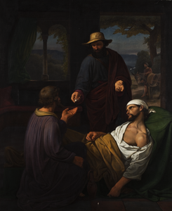 Emil Andersen - Den barmhjertige samaritan - 1844.png