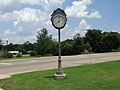 Enterprise Street clock