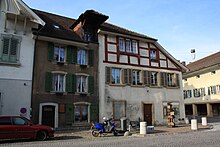 Houses in Erlach's old town Erlach BE 057.jpg