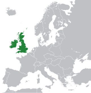 Regnu Unidu de Bretagna Manna e Irlanda
United Kingdom of Great Britain and Ireland - Localizatzione