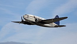 Everts Air Cargo C-46 leaving ANC for the Bush (6479959785).jpg