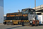 Ex-Southern Pacific 5100, GE switcher, at ORHC in 2013.jpg