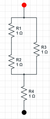 capacitor removed, reorganizing circuit so can see input impedance '"`UNIQ--postMath-00000008-QINU`"'