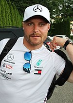 retrato de Valtteri Bottas