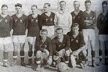 Fall River F.C. won the 1924, 1927, 1930 and 1931 editions of the Challenge Cup FallRiver Marksmen 1921.jpg