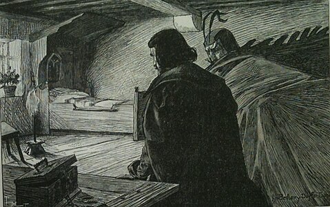 Illustration du Faust de Pierre Laffitte par Henri Bellery-Desfontaines (1899)