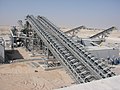 Feed conveyors in Sahara Washed Plant in Al Karaana Qatar.jpg