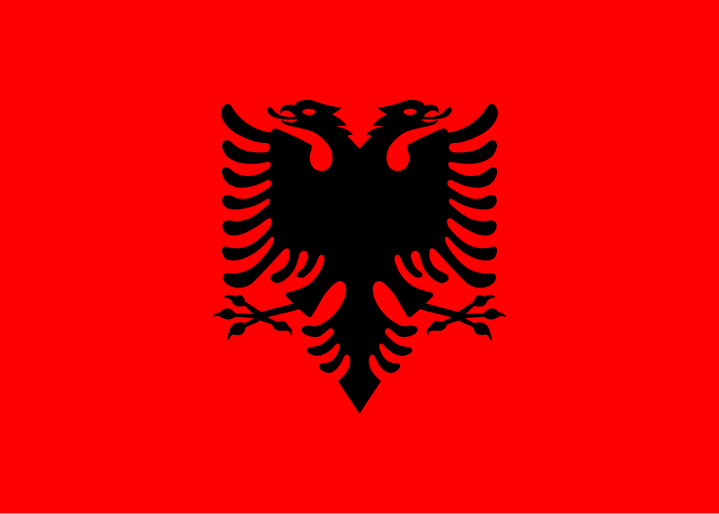 File:Flag of Albania.svg