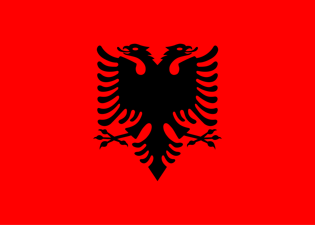 File:Flag of Albania.svg