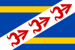 Flag of Střížovice (okres Kroměříž).svg