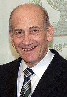 Ehud Olmert Prime Minister of Israel from 2006 to 2009