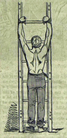 A contemporary depiction of a soldier about to be flogged