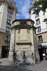 Fontaine des Haudriettes.