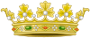 Former Heraldic Crown of Spain.svg