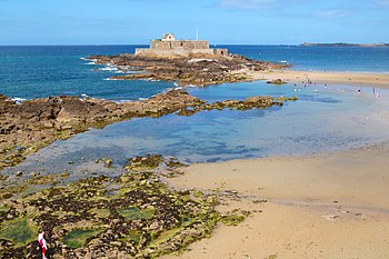 La Baia di Saint-Malo nella Côte d'Émeraude