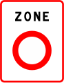 B56: Verkehrsbeschränkte Zone