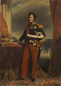 Louis-Philippe Ier, roi des Français (1839), château de Versailles.