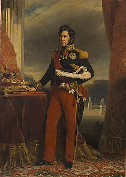 Delt va Louis-Philippe I gazik gan Franz Winterhalter, 1839