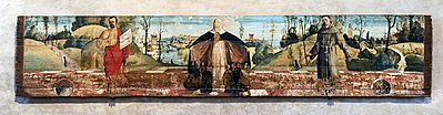 Thumbnail for File:Frari (Venice) - Sacristy - Madonna della misericordia by Ortolano Ferrarese.jpg