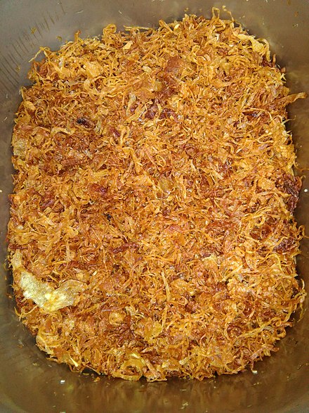 Iranian fried onions