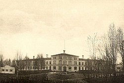 Piteå mentalsygehuse og asyl efteråret 1900.