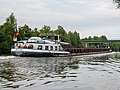 * Nomination GMS Jaguar in front of the Strullendorf lock. Driving direction Danube. --Ermell 06:20, 26 July 2018 (UTC) * Promotion Good quality. --Smial 07:37, 26 July 2018 (UTC) After the editing conflict: good quality, Tournasol7 07:39, 26 July 2018 (UTC)